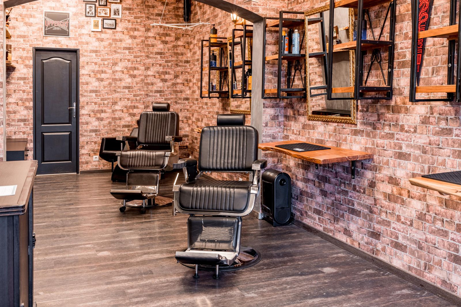 Inside Headquarters Barbershop